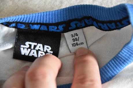 Pyžamo star wars, c&a,98