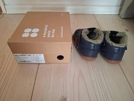 Nove detske zimne barefoot topanky littlebluelamb, little blue lamb,22