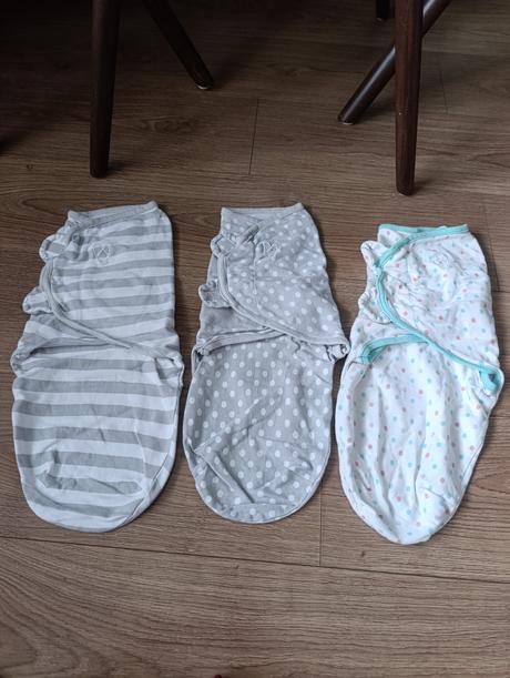 Ulitky / zavinovačky swaddle me 6ks, 