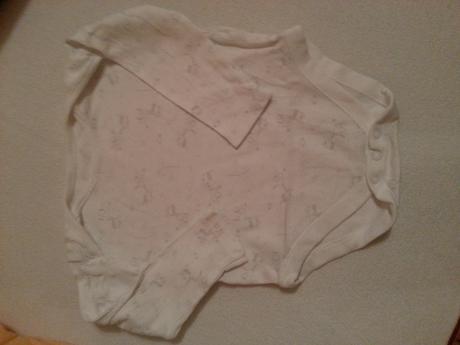 Biele bodycko so sivymi zirafkami, 80