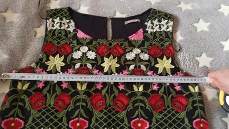 Nádherná vyšívaná blúzka top stav, orsay,44