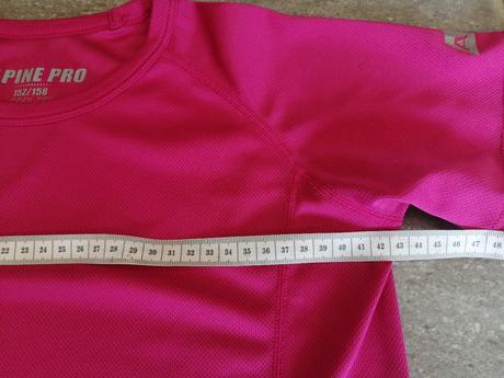 Alpinepro tričko v152-158 cooldry sýtoružová, alpine pro,152