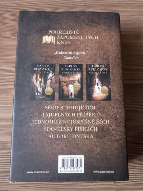 Carlos ruiz zafón - labyrint duchů,