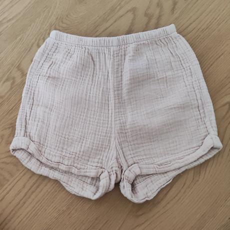 Mušelinové šortky, h&m,104