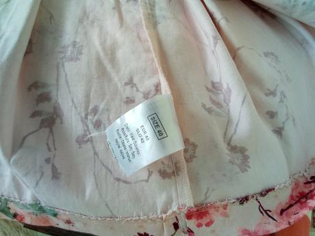 Kvetinové šaty, orsay,m