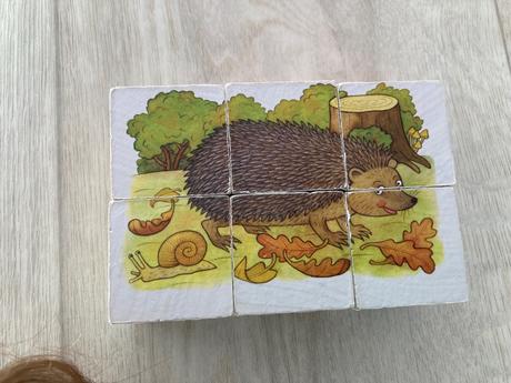 Drevené zvieratkové kocky, 