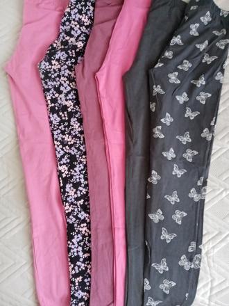 Tenké legíny č. 170/176 (6 kusov), kik,170