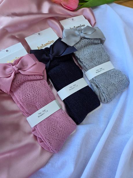 Podkolienky s hackovanym vzorom. viac modelov, 24 - 32