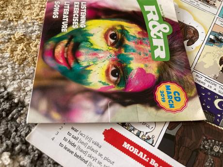 Anglický jazyk časopisy a cd,