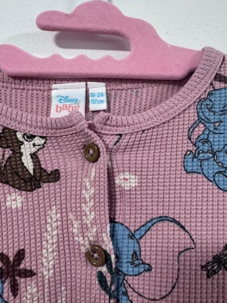Dievčenské šaty s motívom dumbo slona veľ 92, disney,92
