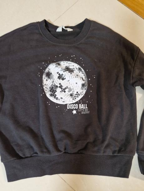 Dievcenska mikina, h&m,146