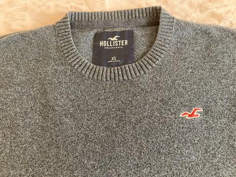 Jemný pulóver, hollister,xs