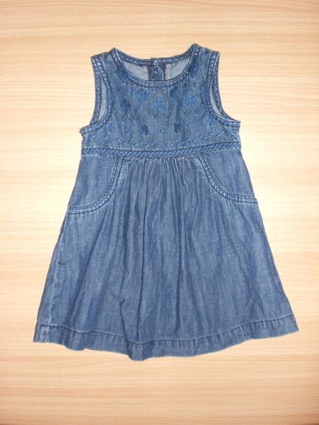 Riflové šatočky, mothercare,74