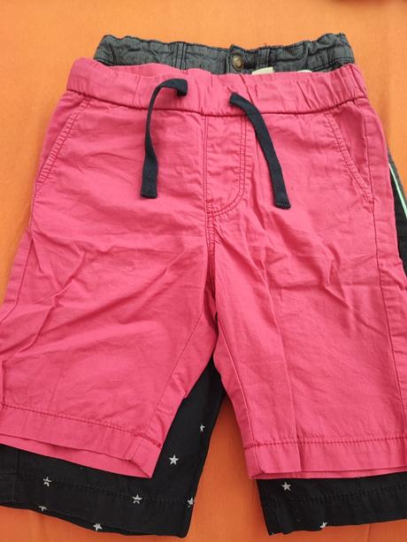 4x šortky, h&m,110