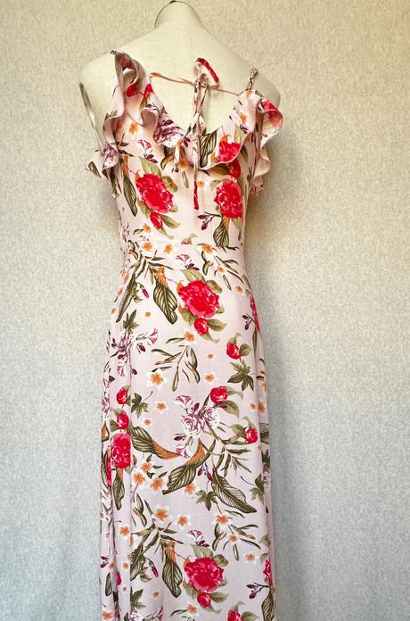 Kvetované šaty na leto, xs