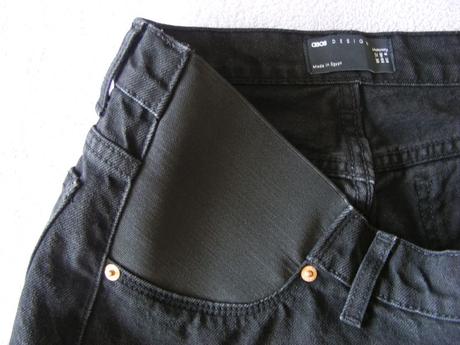 Tehotenské rifle zn. asos maternity, m