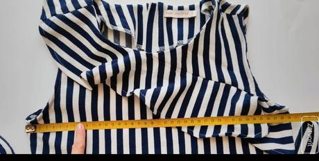 Dievčenský pásikavý overal smart with style, 164