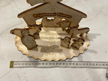 Malý drevený betlehem, 