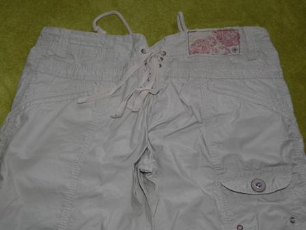 3/4 letne nohavice malo nosene, river island,m