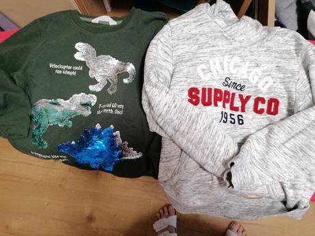 Mikina top stav, h&m,122