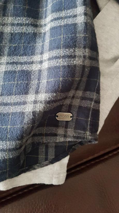 Set flanelova kosela a tricko hugo boss s dlhym ru, hugo boss,128