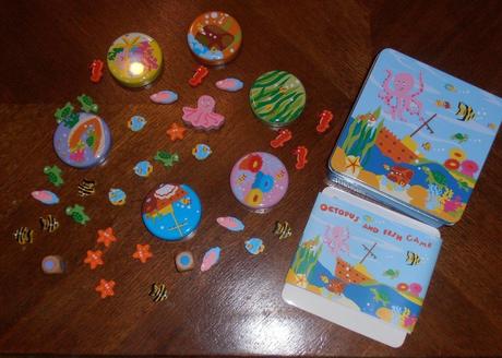 Kooperatívna hra  chobotnica a ryby - od 4 rokov, 