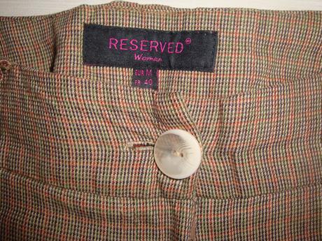 Elegantno-športové nohavice vo veľmi dobrom stave, reserved,40