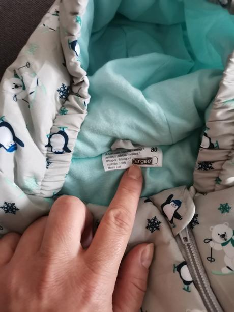 Zimný overal, ergee,80