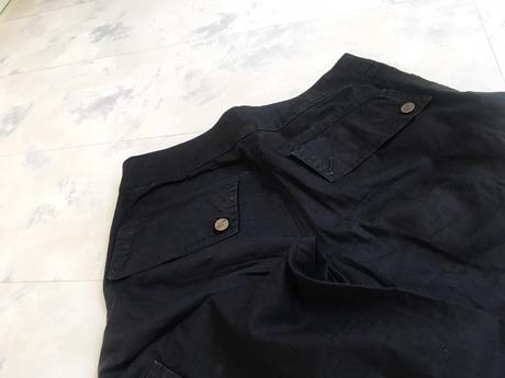 Rozšírené nohavice, s