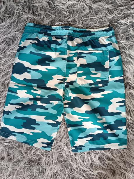 Maskáčové šortky, c&a,158