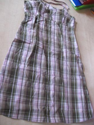 Letné káro šaty, 38, h&m,38