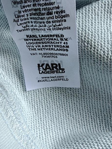 Karl lagerfeld icon dlha mikina/ saty, m