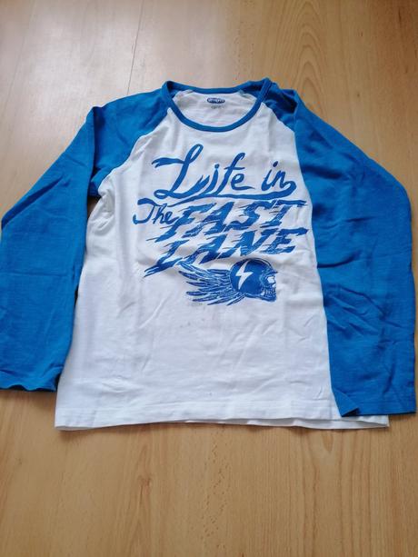 Tričko s dlhým rukavom, 134