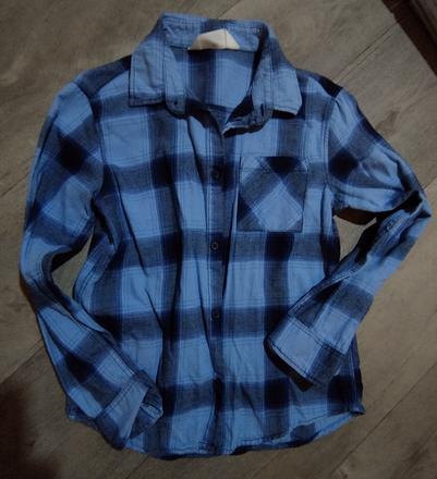 Tenká flanelová košeľa hm, h&m,140