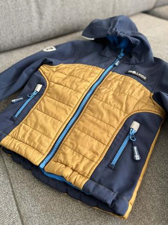 Trollkids softshellová detská bunda lysefjord 110, trollkids,110