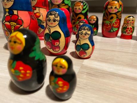 Sada - krásne originál dovezené matriošky z ruska,