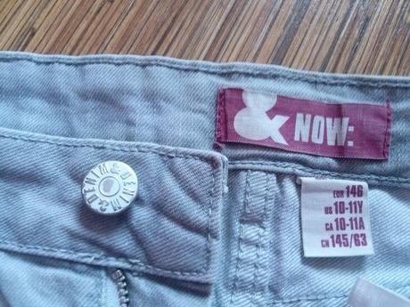 Riflové kraťasy, h&m,146