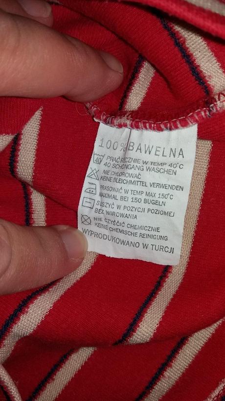 Pruhované tričko, 98