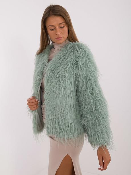 Dámska kožušinová bunda s podšívkou mix farieb, l / m / s / xl / xxl