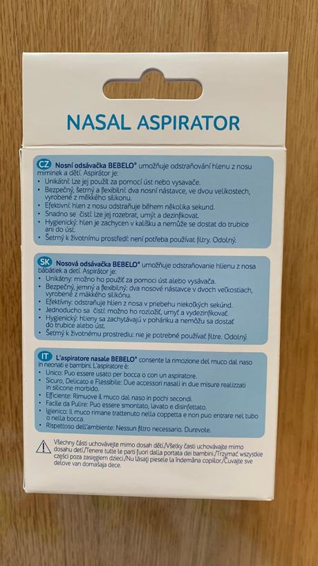 Bebelo odsávačka,