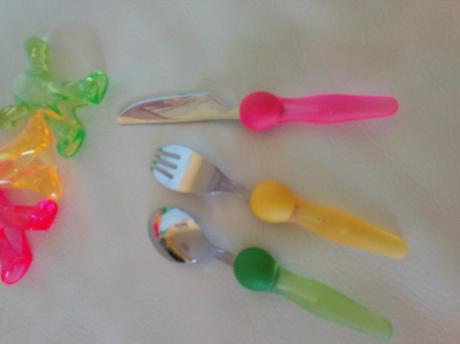 Detský príbor s panáčikmi, 