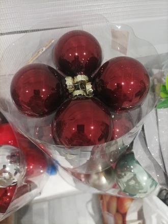 Vianočné gule 5.5cm 12ks, 