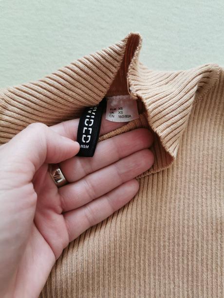 Crop rolacik h&m, h&m,xs