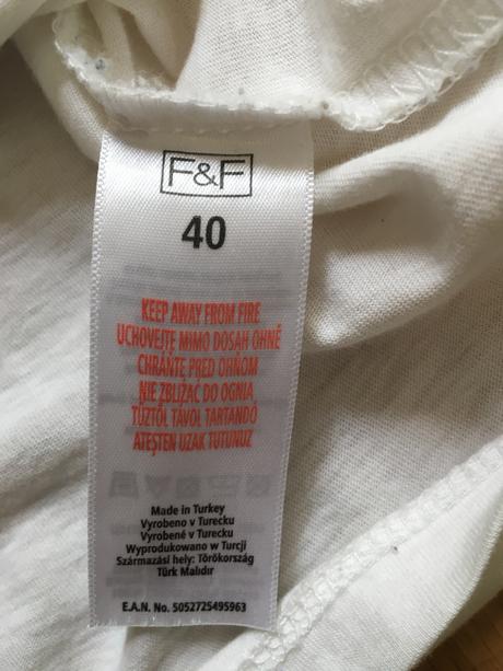 Tričko veľ. 40, f&f,40