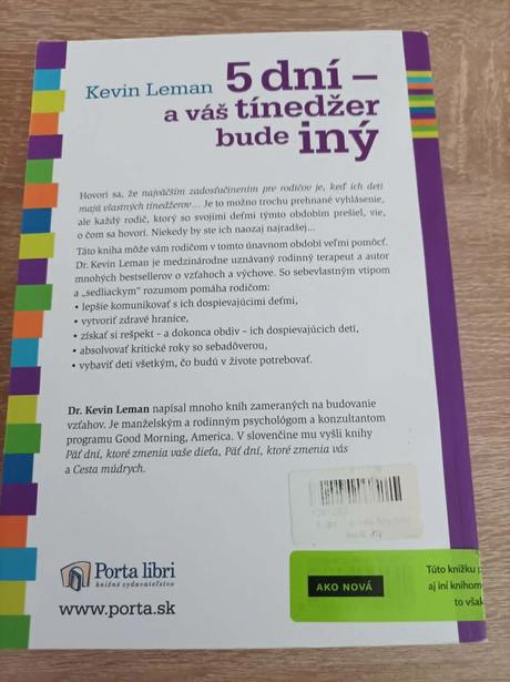 Kevin leman - 5 dní a váš tínedžer bude iný,
