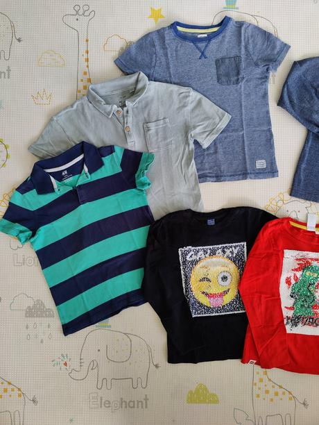 Sada tričiek pre chlapca 4-6 rokov, 110
