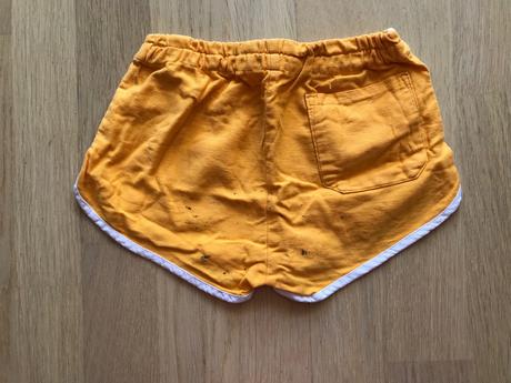 Retro bavlnené kraťasy - pás cca 40 cm, 122