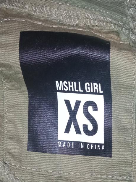 Tenká vetrovka khaki (xs), xs