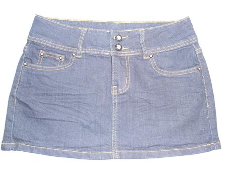 Rifľová sukňa v top stave, m