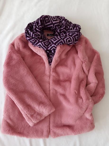 Ružový kabátik č. 38/40, 38